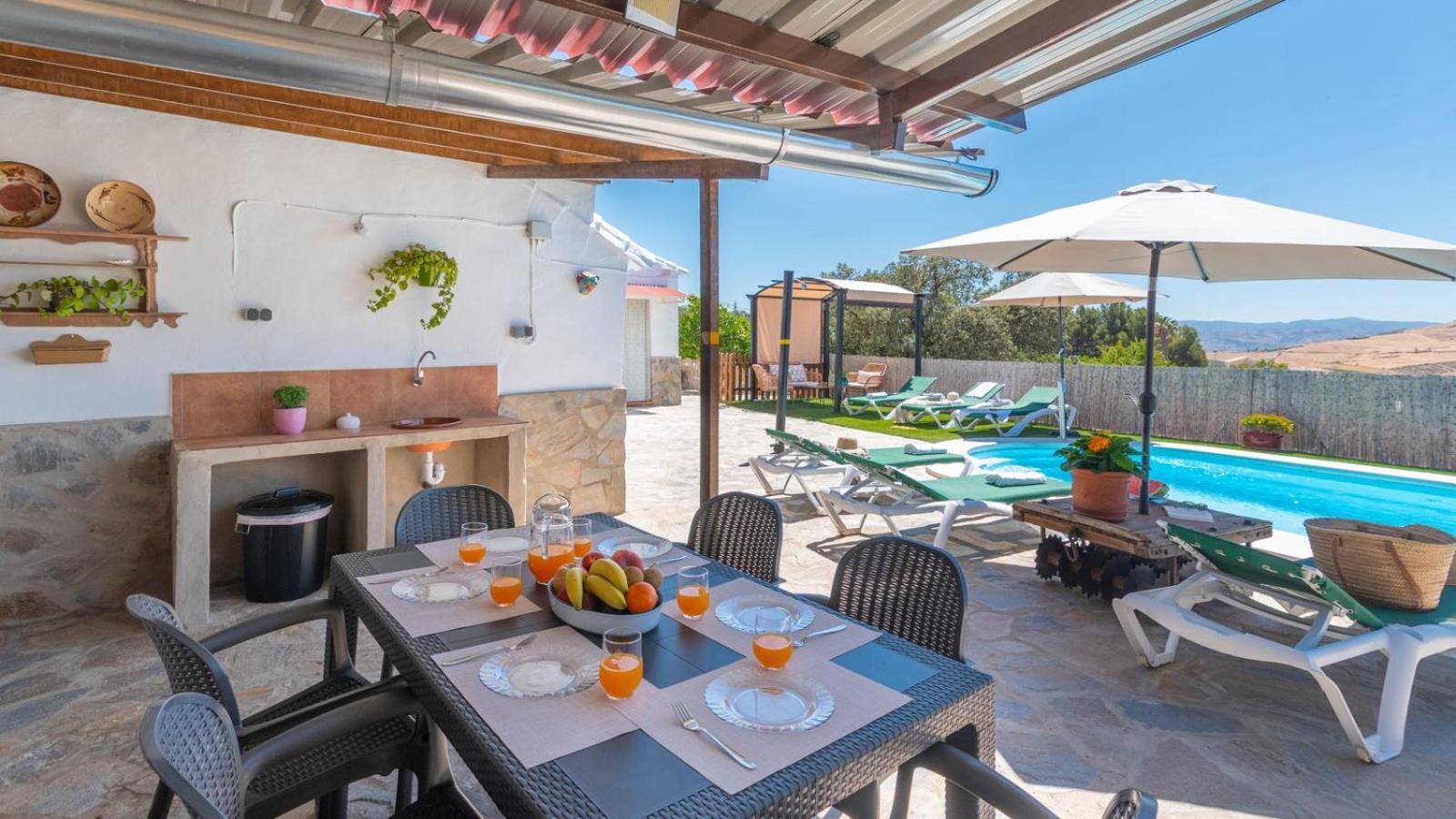 Casa Pulirio Antequera - La Higuera By Ruralidays Villa ภายนอก รูปภาพ